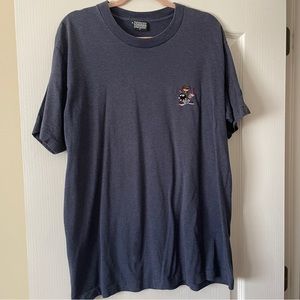 vintage breakdown striped shirt